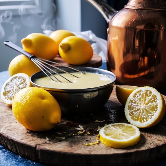 zesting juicing whisking thickening