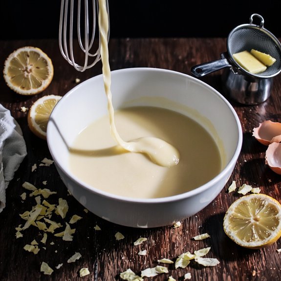 zesty condensed milk custard